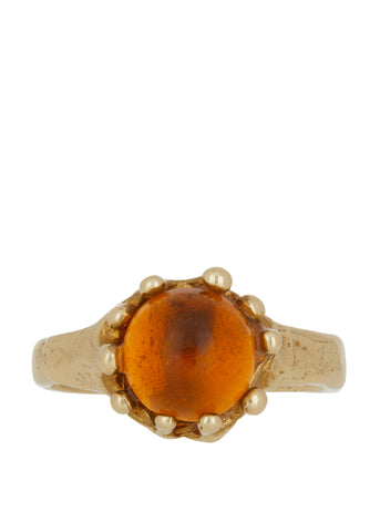 Archive Lush Ring in Brass - Yellow