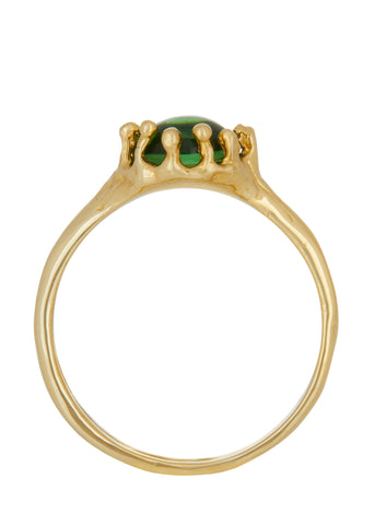 Lush Ring in Brass - Haricot