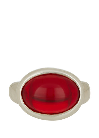 Archive Wonderful Ring in Sterling Silver - Ruby