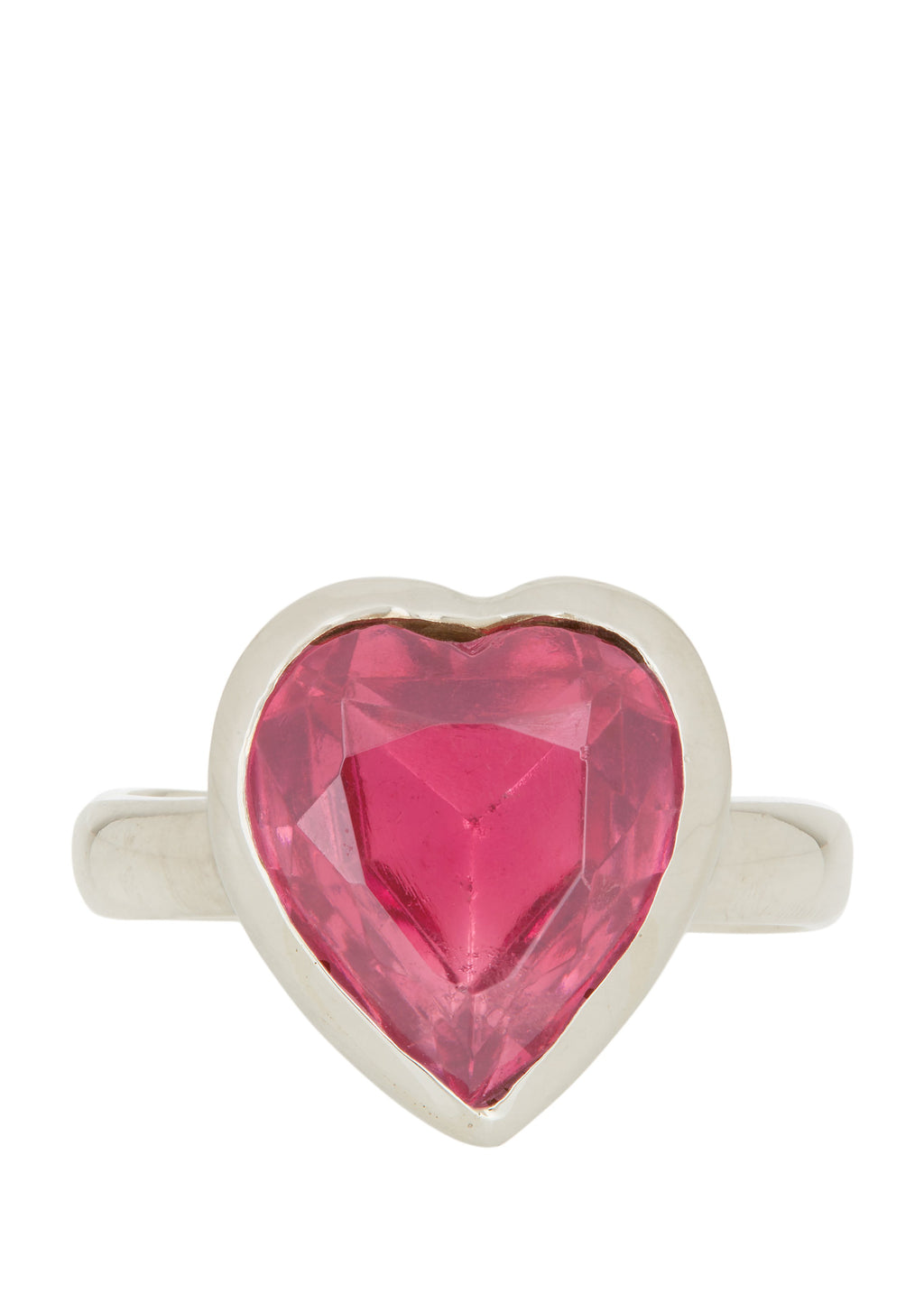 Lovely Ring in Sterling Silver - Rosa