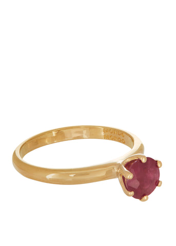 Queen Ring - Ruby