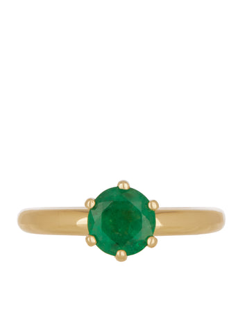 Queen Ring - Emerald