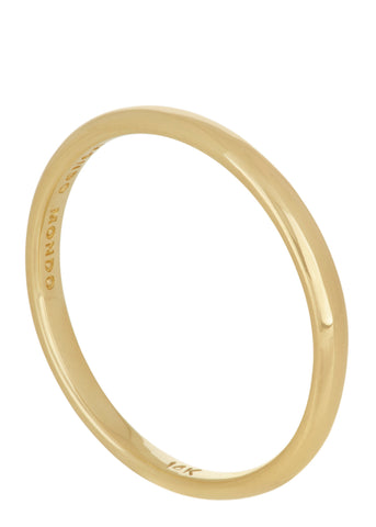 Archive Gold Plated Socorro Band 3mm