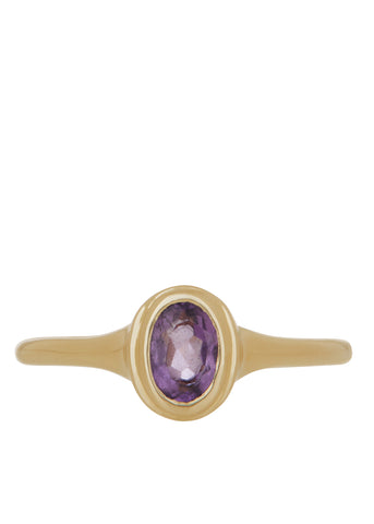 Ondine Ring - Faceted Amethyst