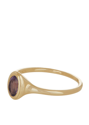 Ondine Ring - Faceted Amethyst