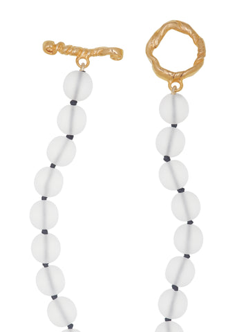 Archive Nan Necklace - Frosted Glass