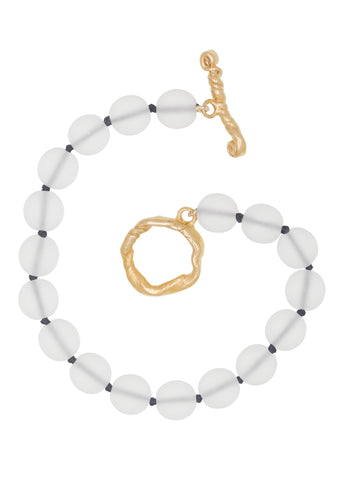 Archive Nan Bracelet - Frosted Glass