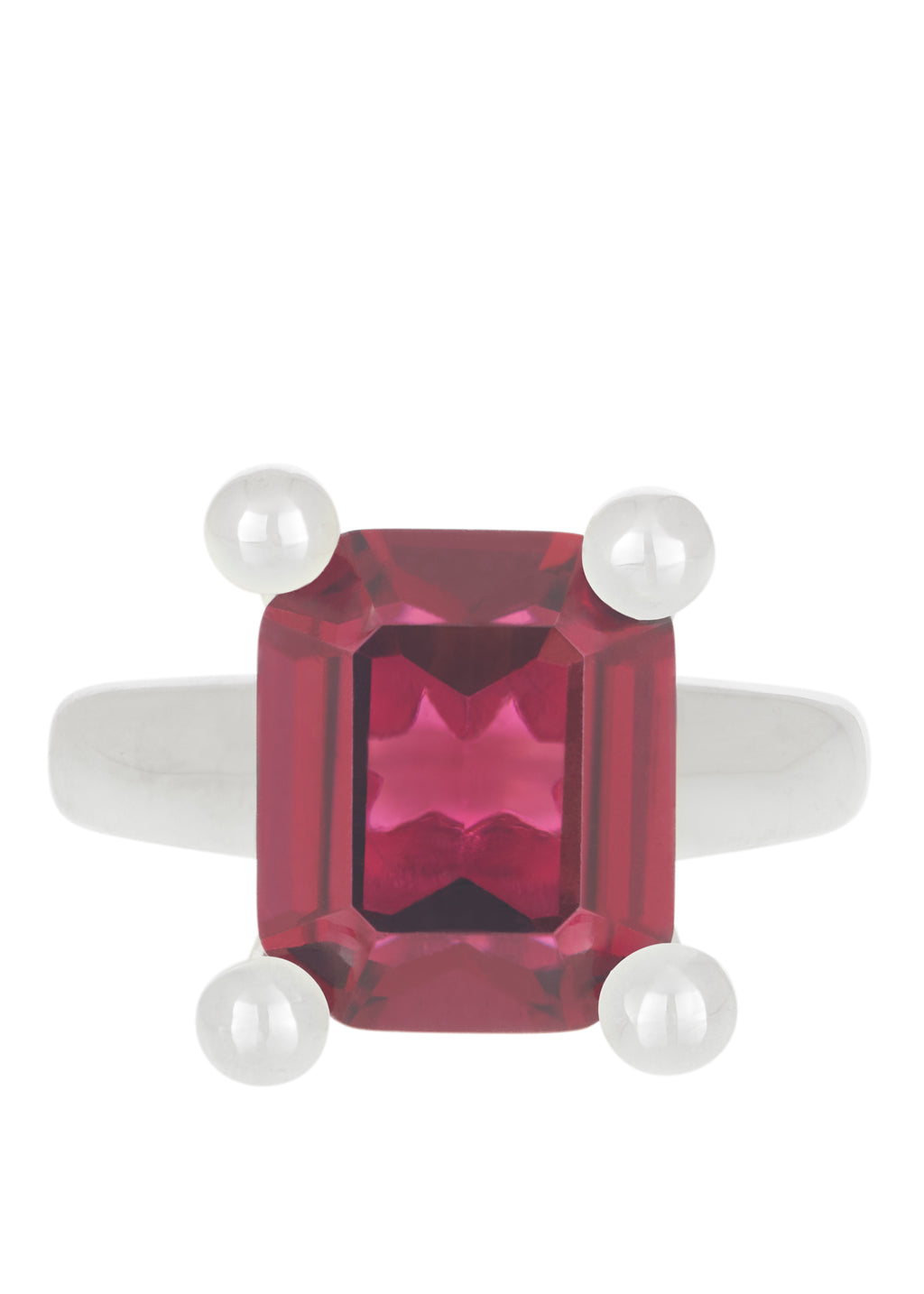 Atomic Particle Ring - Fuchsia