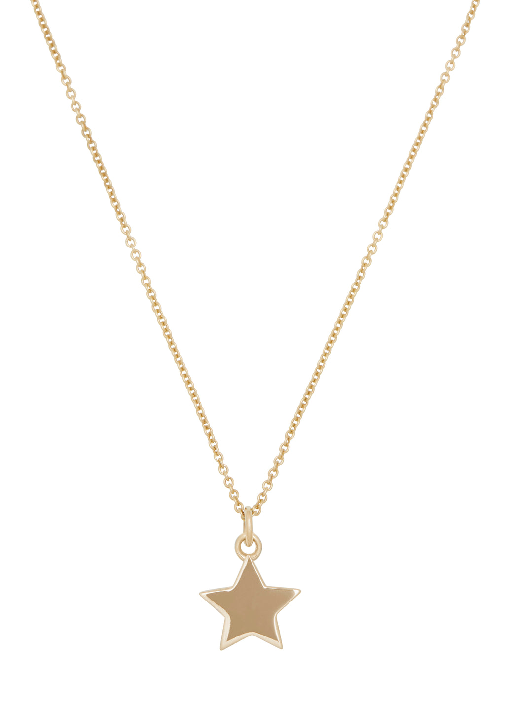 Star Necklace in 14k