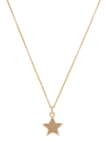 Star Necklace in 14k