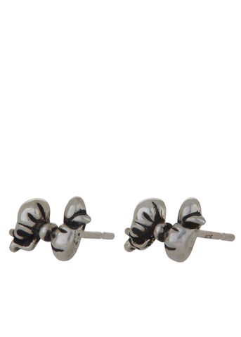 Bow Studs in Sterling Silver