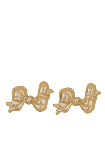 Bow Studs in 14k