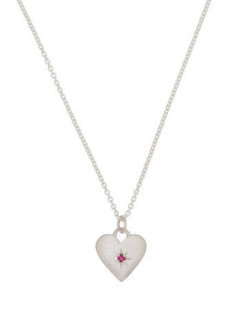 Sweetheart Necklace in Sterling Silver